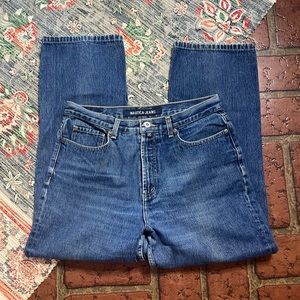 Nautica Jeans classic high rise straight denim jeans